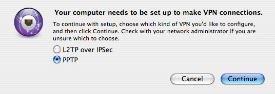 vpn on osx 1