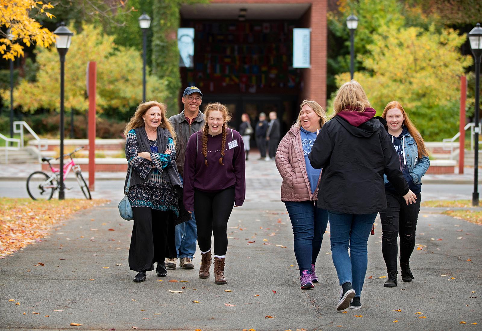 SUNY Potsdam Visiting Students & Families for Fall Open Houses